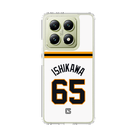 スリムプロテクションケース［ 読売ジャイアンツ - #65 ISHIKAWA - ホーム ］