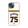 スリムプロテクションケース［ 読売ジャイアンツ - #75 HASHIGAMI - ホーム ］