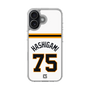 スリムプロテクションケース［ 読売ジャイアンツ - #75 HASHIGAMI - ホーム ］