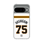 スリムプロテクションケース［ 読売ジャイアンツ - #75 HASHIGAMI - ホーム ］