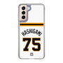 スリムプロテクションケース［ 読売ジャイアンツ - #75 HASHIGAMI - ホーム ］