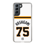 スリムプロテクションケース［ 読売ジャイアンツ - #75 HASHIGAMI - ホーム ］