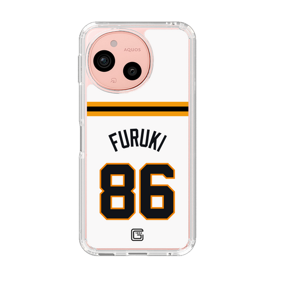 スリムプロテクションケース［ 読売ジャイアンツ - #86 FURUKI - ホーム ］