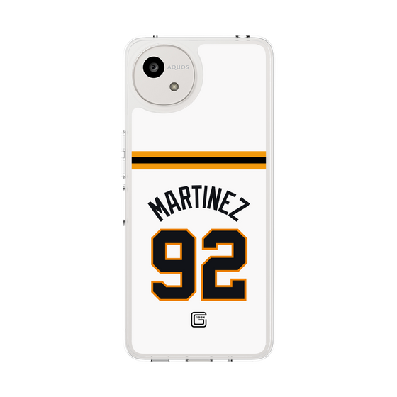 スリムプロテクションケース［ 読売ジャイアンツ - #92 MARTINEZ - ホーム ］