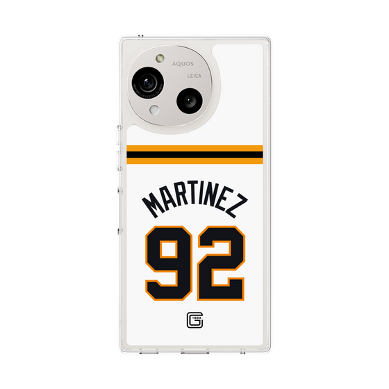スリムプロテクションケース［ 読売ジャイアンツ - #92 MARTINEZ - ホーム ］