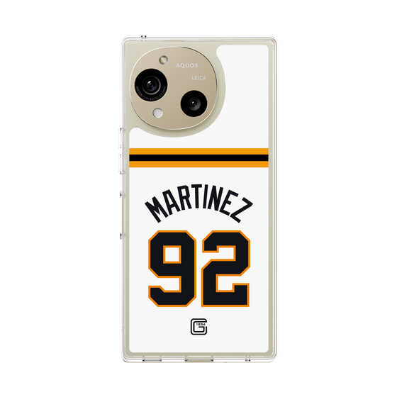 スリムプロテクションケース［ 読売ジャイアンツ - #92 MARTINEZ - ホーム ］