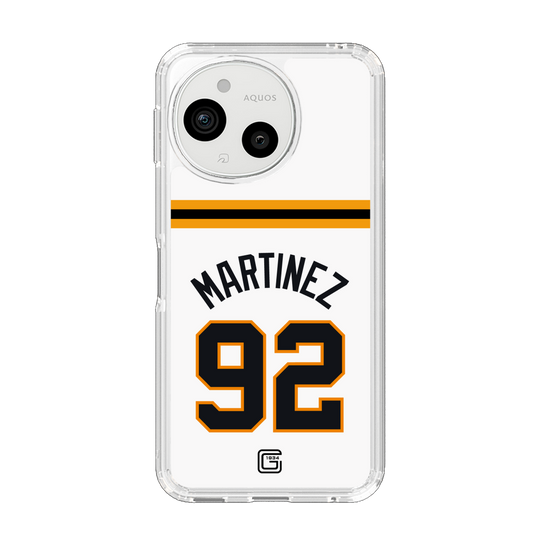 スリムプロテクションケース［ 読売ジャイアンツ - #92 MARTINEZ - ホーム ］