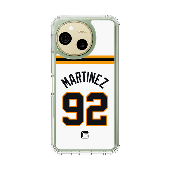 スリムプロテクションケース［ 読売ジャイアンツ - #92 MARTINEZ - ホーム ］