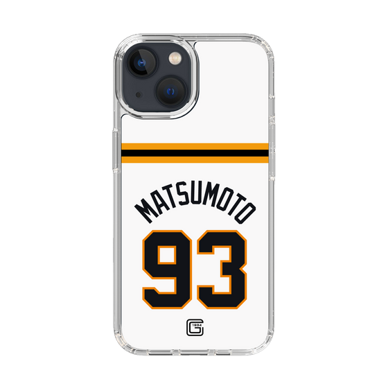 スリムプロテクションケース［ 読売ジャイアンツ - #93 MATSUMOTO - ホーム ］