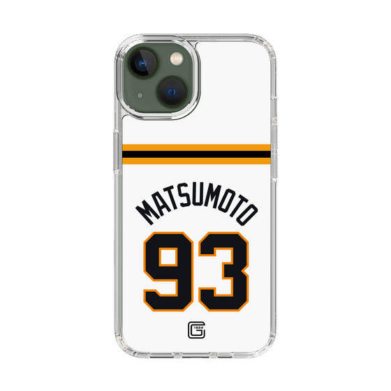 スリムプロテクションケース［ 読売ジャイアンツ - #93 MATSUMOTO - ホーム ］