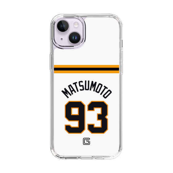 スリムプロテクションケース［ 読売ジャイアンツ - #93 MATSUMOTO - ホーム ］