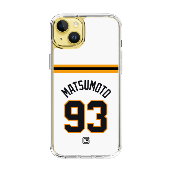 スリムプロテクションケース［ 読売ジャイアンツ - #93 MATSUMOTO - ホーム ］