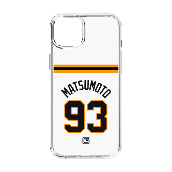 スリムプロテクションケース［ 読売ジャイアンツ - #93 MATSUMOTO - ホーム ］