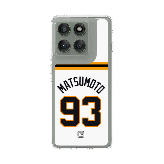 スリムプロテクションケース［ 読売ジャイアンツ - #93 MATSUMOTO - ホーム ］