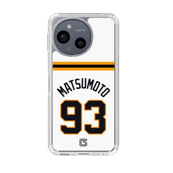 スリムプロテクションケース［ 読売ジャイアンツ - #93 MATSUMOTO - ホーム ］