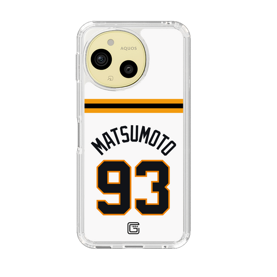 スリムプロテクションケース［ 読売ジャイアンツ - #93 MATSUMOTO - ホーム ］