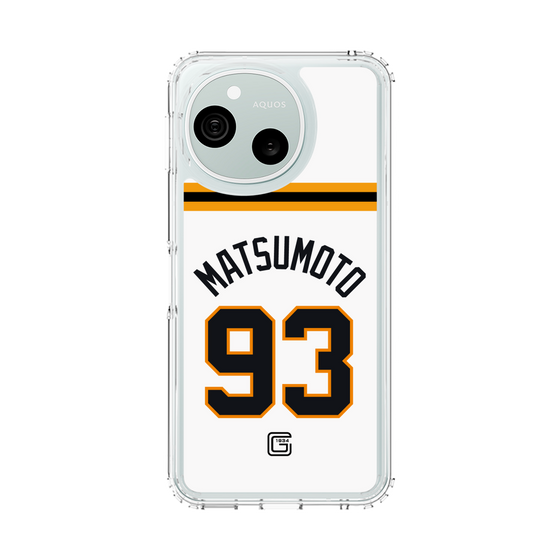 スリムプロテクションケース［ 読売ジャイアンツ - #93 MATSUMOTO - ホーム ］