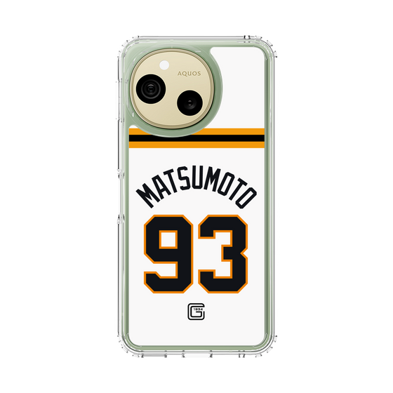 スリムプロテクションケース［ 読売ジャイアンツ - #93 MATSUMOTO - ホーム ］