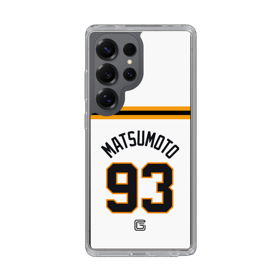 スリムプロテクションケース［ 読売ジャイアンツ - #93 MATSUMOTO - ホーム ］