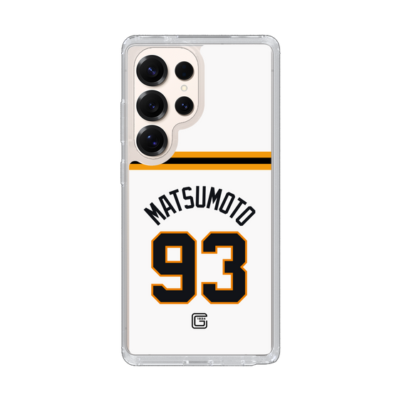 スリムプロテクションケース［ 読売ジャイアンツ - #93 MATSUMOTO - ホーム ］