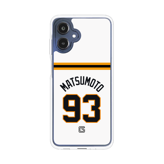 スリムプロテクションケース［ 読売ジャイアンツ - #93 MATSUMOTO - ホーム ］