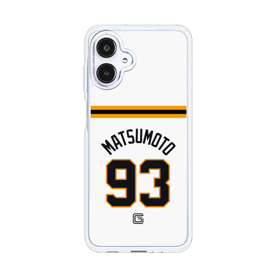 スリムプロテクションケース［ 読売ジャイアンツ - #93 MATSUMOTO - ホーム ］