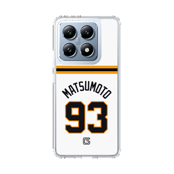 スリムプロテクションケース［ 読売ジャイアンツ - #93 MATSUMOTO - ホーム ］