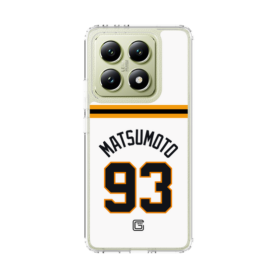 スリムプロテクションケース［ 読売ジャイアンツ - #93 MATSUMOTO - ホーム ］