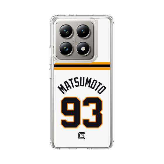 スリムプロテクションケース［ 読売ジャイアンツ - #93 MATSUMOTO - ホーム ］