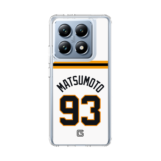 スリムプロテクションケース［ 読売ジャイアンツ - #93 MATSUMOTO - ホーム ］