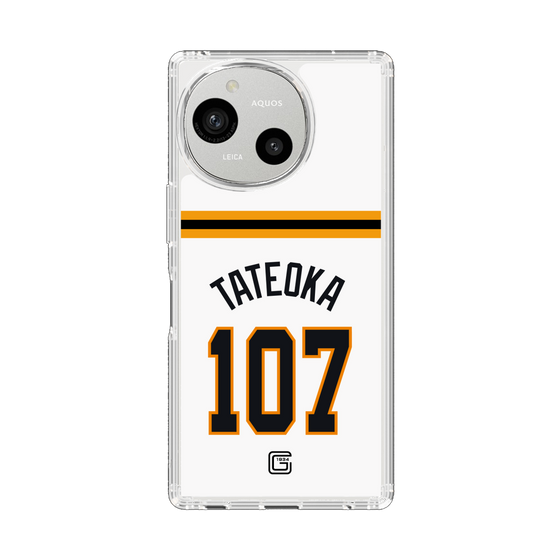 スリムプロテクションケース［ 読売ジャイアンツ - #107 TATEOKA - ホーム ］