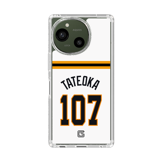 スリムプロテクションケース［ 読売ジャイアンツ - #107 TATEOKA - ホーム ］