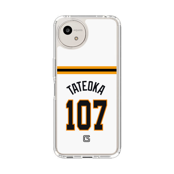 スリムプロテクションケース［ 読売ジャイアンツ - #107 TATEOKA - ホーム ］