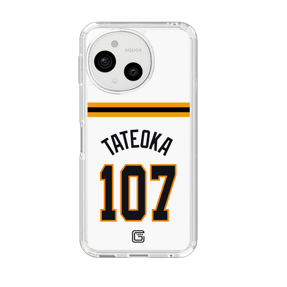スリムプロテクションケース［ 読売ジャイアンツ - #107 TATEOKA - ホーム ］