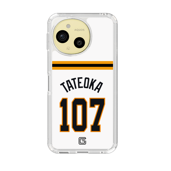 スリムプロテクションケース［ 読売ジャイアンツ - #107 TATEOKA - ホーム ］