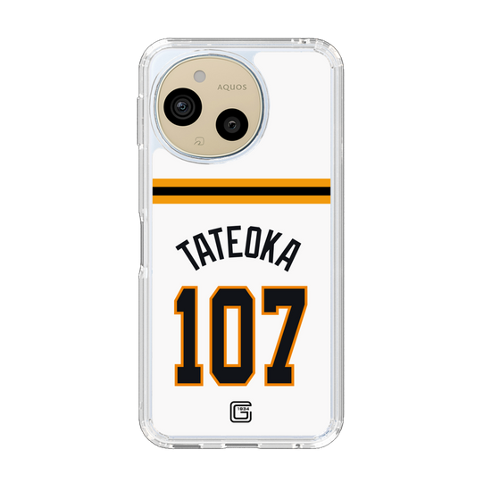 スリムプロテクションケース［ 読売ジャイアンツ - #107 TATEOKA - ホーム ］
