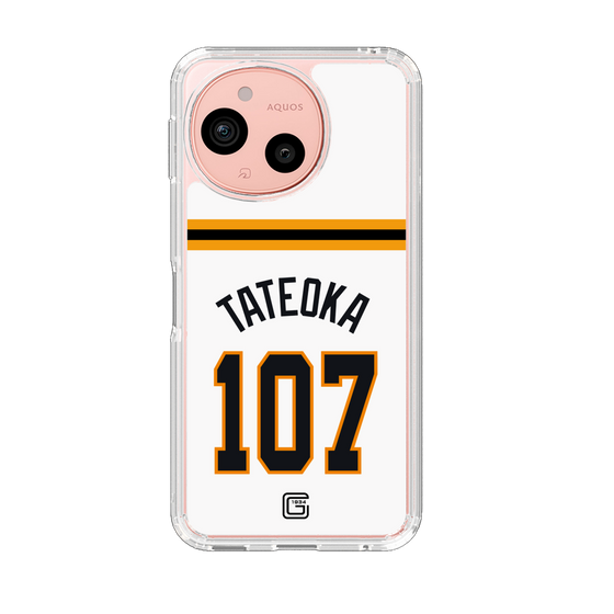 スリムプロテクションケース［ 読売ジャイアンツ - #107 TATEOKA - ホーム ］
