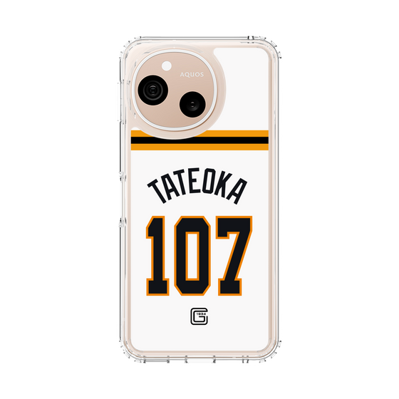 スリムプロテクションケース［ 読売ジャイアンツ - #107 TATEOKA - ホーム ］