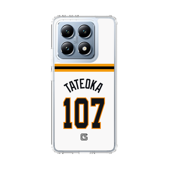 スリムプロテクションケース［ 読売ジャイアンツ - #107 TATEOKA - ホーム ］
