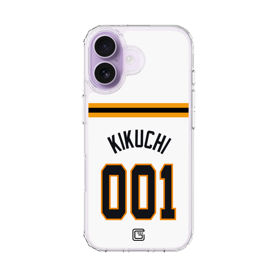 スリムプロテクションケース［ 読売ジャイアンツ - #001 KIKUCHI - ホーム ］
