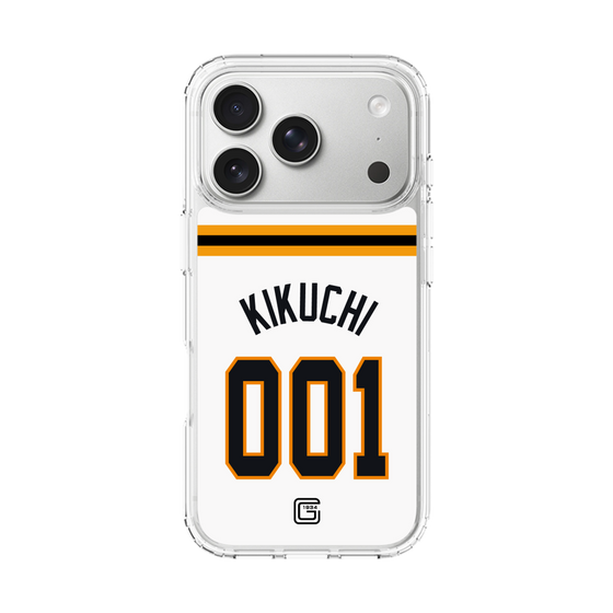 スリムプロテクションケース［ 読売ジャイアンツ - #001 KIKUCHI - ホーム ］