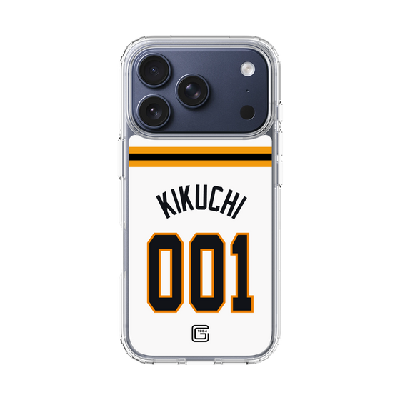 スリムプロテクションケース［ 読売ジャイアンツ - #001 KIKUCHI - ホーム ］