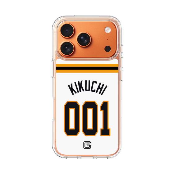 スリムプロテクションケース［ 読売ジャイアンツ - #001 KIKUCHI - ホーム ］