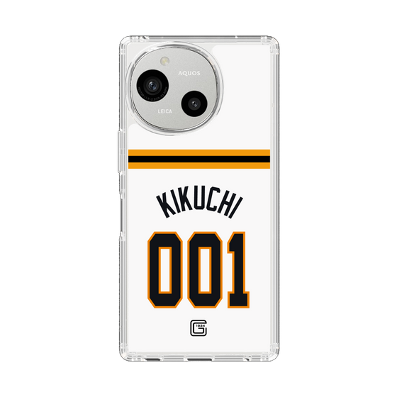 スリムプロテクションケース［ 読売ジャイアンツ - #001 KIKUCHI - ホーム ］