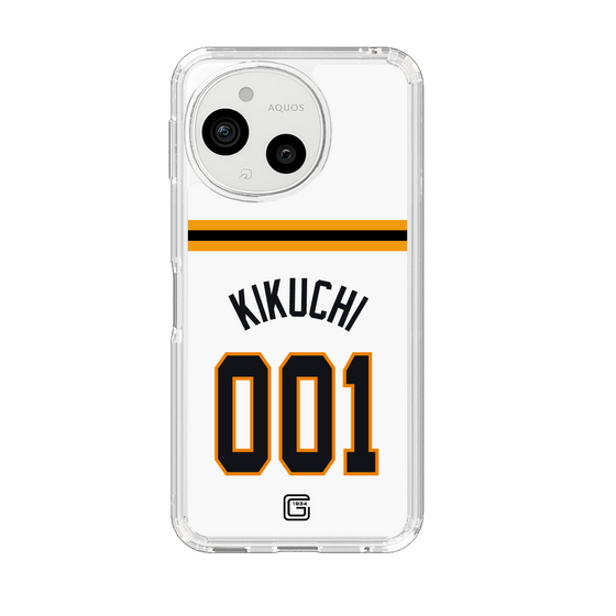 スリムプロテクションケース［ 読売ジャイアンツ - #001 KIKUCHI - ホーム ］