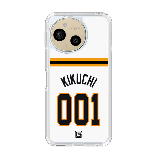 スリムプロテクションケース［ 読売ジャイアンツ - #001 KIKUCHI - ホーム ］