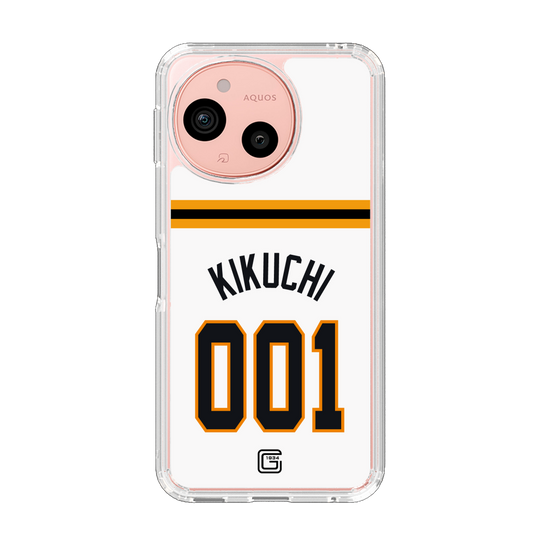 スリムプロテクションケース［ 読売ジャイアンツ - #001 KIKUCHI - ホーム ］