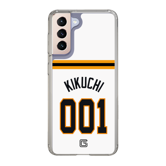 スリムプロテクションケース［ 読売ジャイアンツ - #001 KIKUCHI - ホーム ］