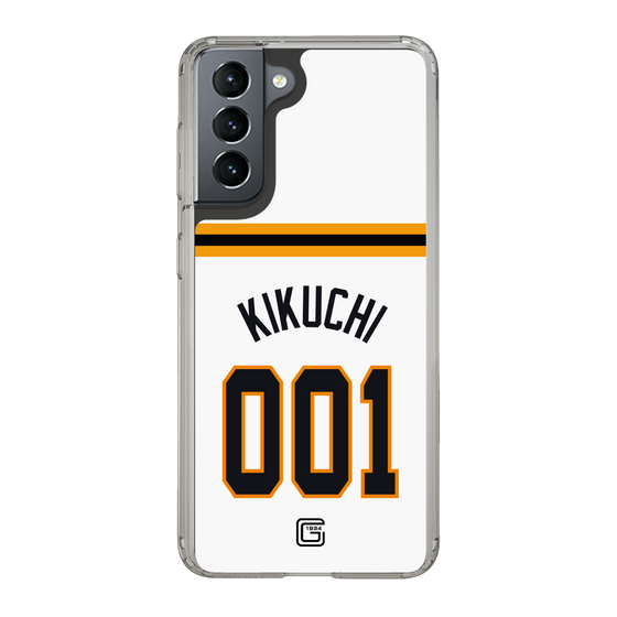 スリムプロテクションケース［ 読売ジャイアンツ - #001 KIKUCHI - ホーム ］