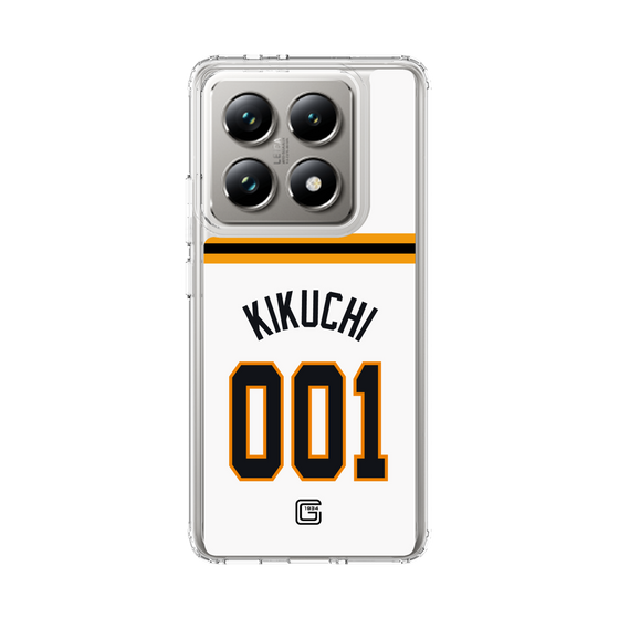 スリムプロテクションケース［ 読売ジャイアンツ - #001 KIKUCHI - ホーム ］